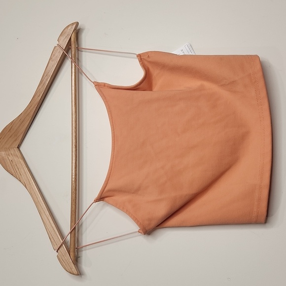 Adika Orange Strappy Women's Top - Picture 3 of 5